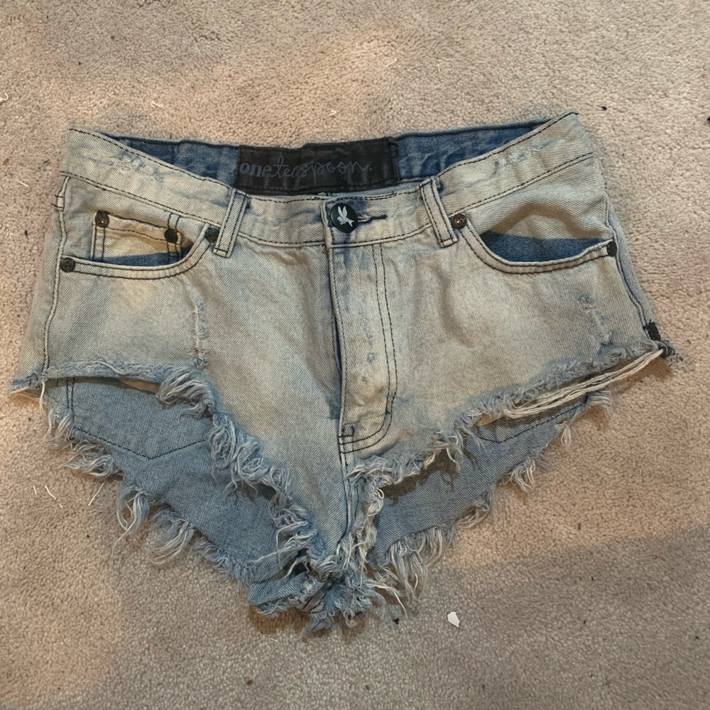 One teaspoon denim shorts